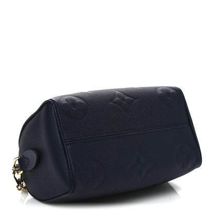 Louis Vuitton Empreinte Monogram Giant Speedy Bandouliere 20 Navy 4 of 9