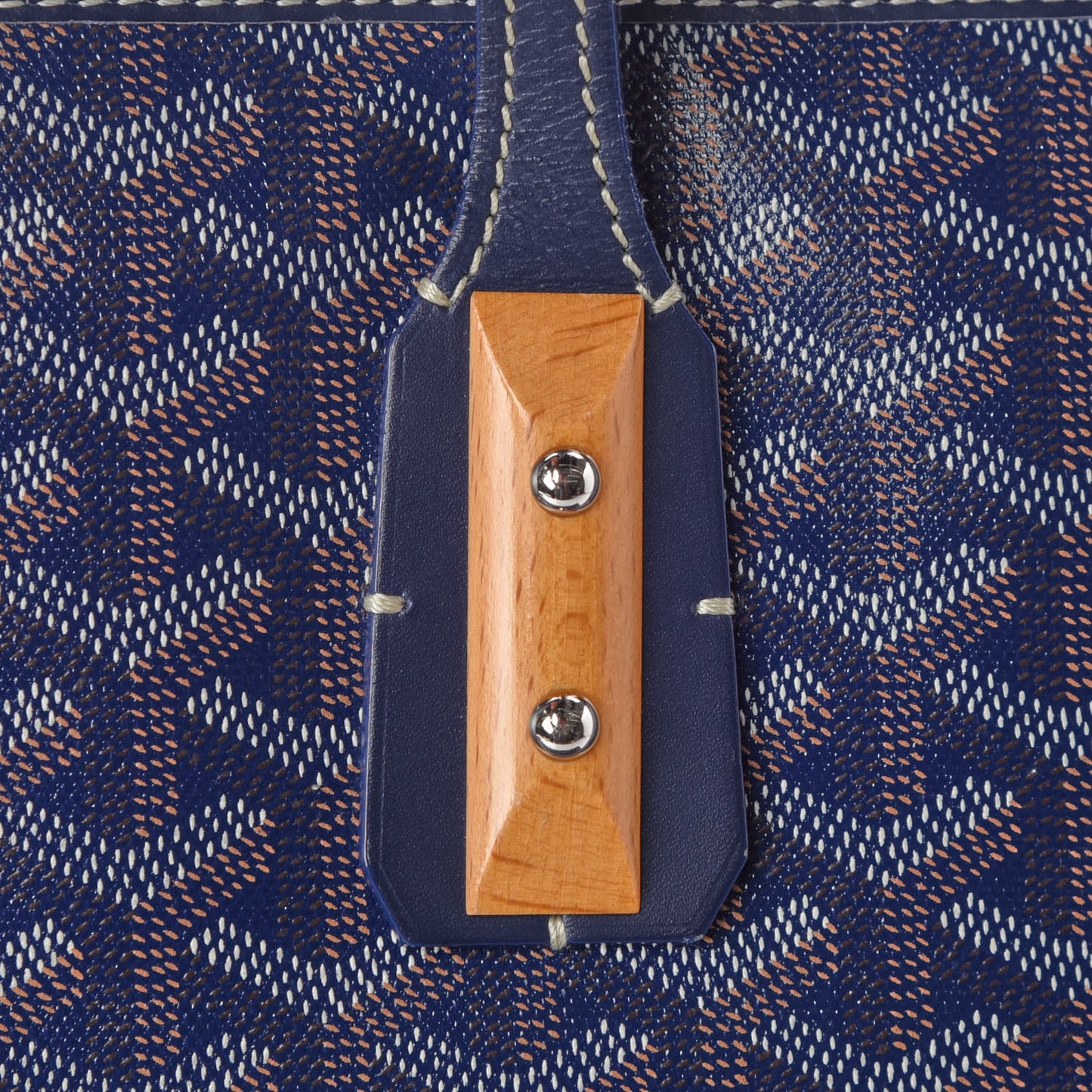 Goyardine Marquises Tote Navy