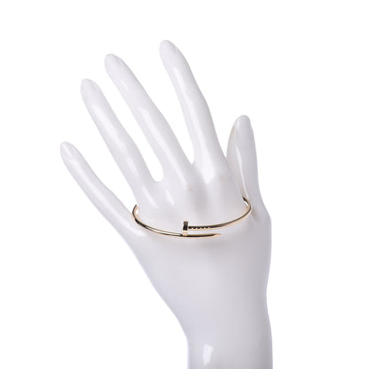 Cartier 18K Yellow Gold Small Juste Un Clou Bracelet 17 2 of 5