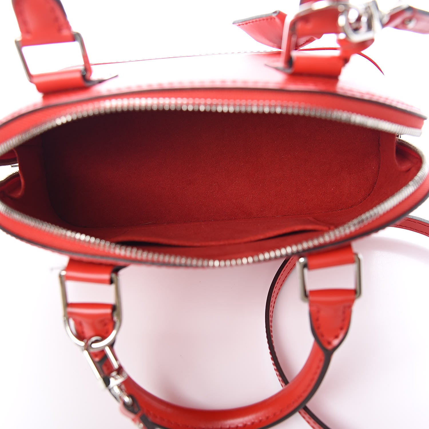 Louis Vuitton Epi Alma BB Coquelicot 5 of 10