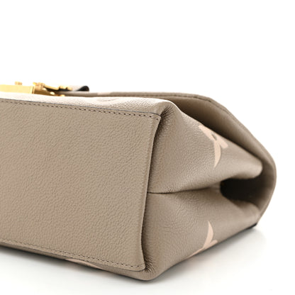 Louis Vuitton Empreinte Monogram Giant Madeleine MM Dove Grey Beige 9 of 10