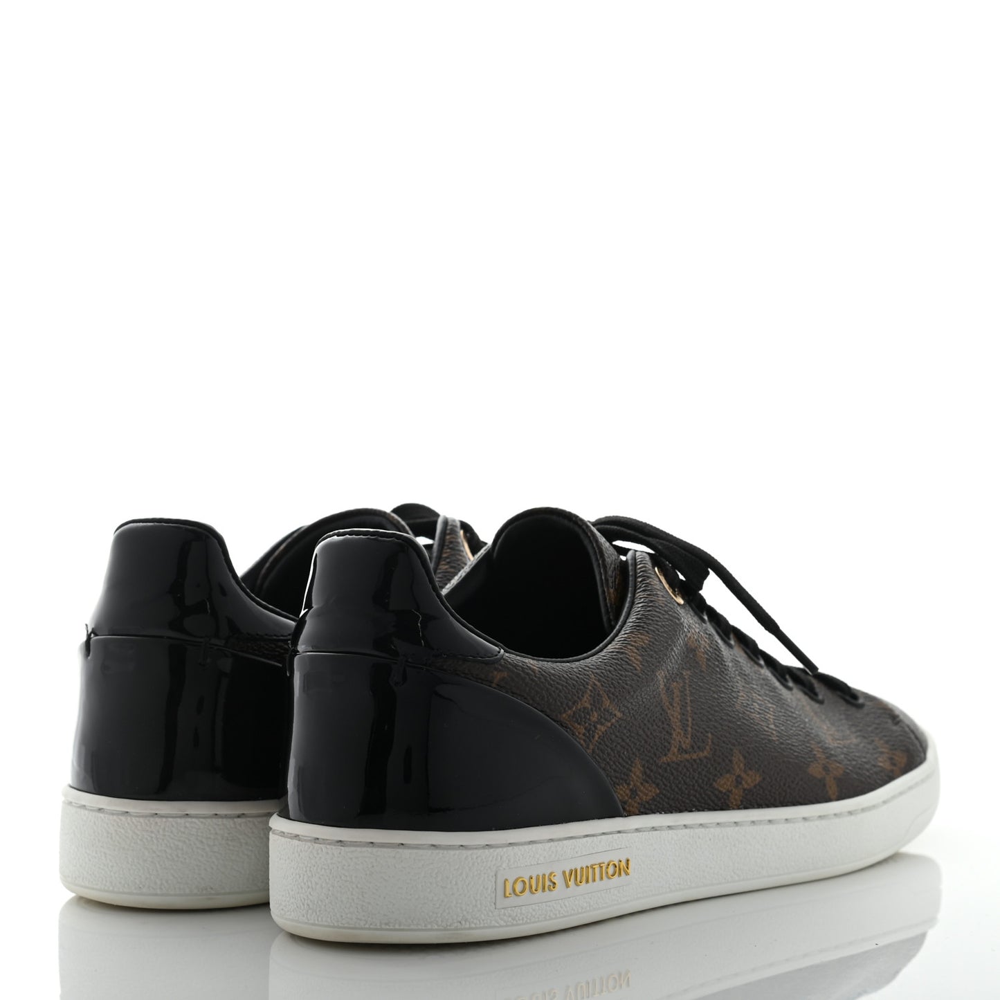 Patent Monogram Frontrow Sneakers 38.5
