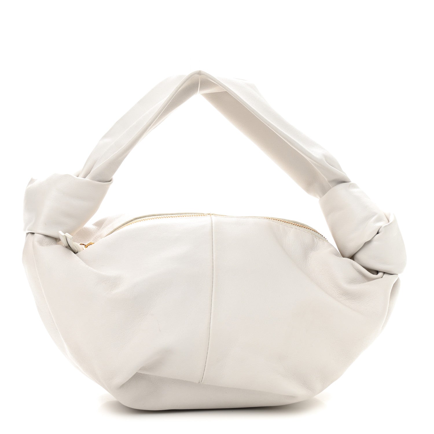 Bottega Veneta Calfskin Mini Double Knot Bag White 1 of 9