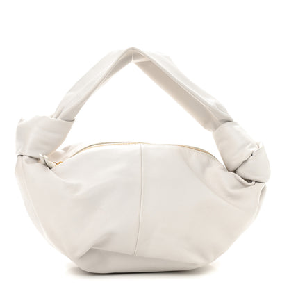 Bottega Veneta Calfskin Mini Double Knot Bag White 1 of 9