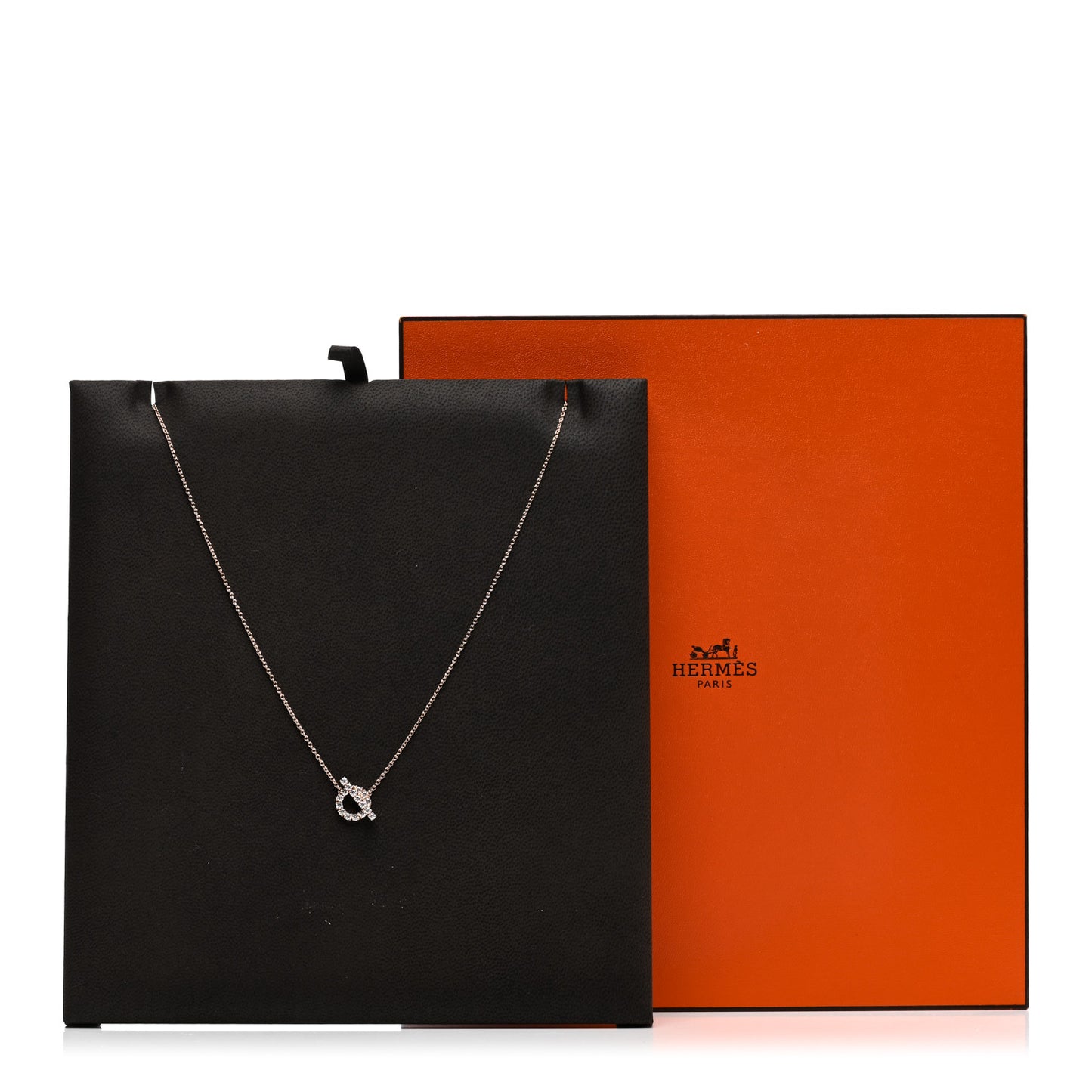 18K Rose Gold Diamond Finesse Pendant Necklace