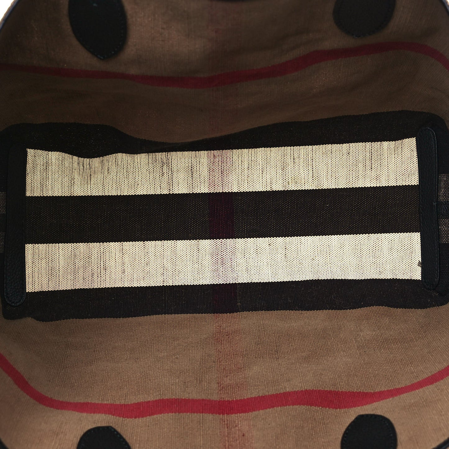 Coated Canvas Medium Reversible Doodle Tote Black