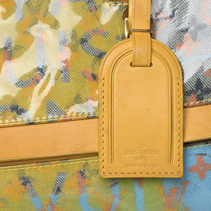 Louis Vuitton Monogram Pulp Defile Weekender GM Yellow 13 of 18
