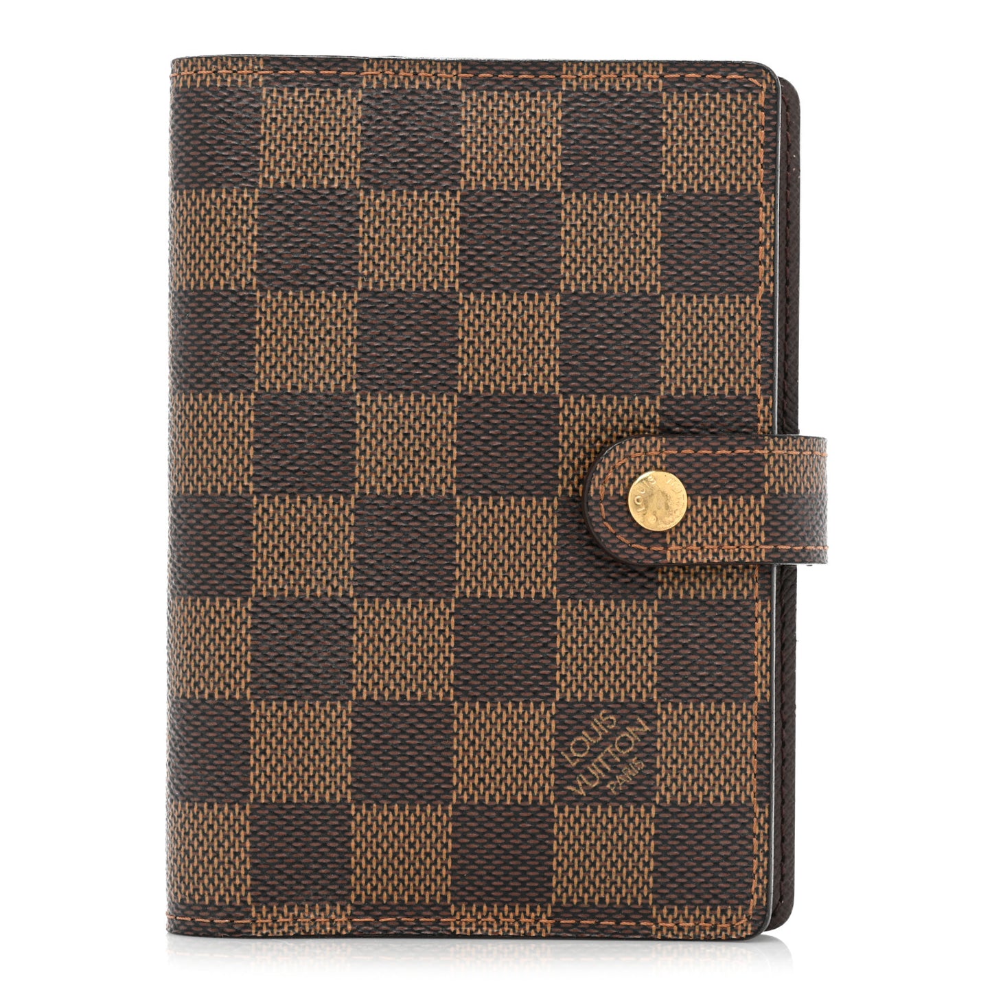 Damier Ebene Small Ring Agenda Cover