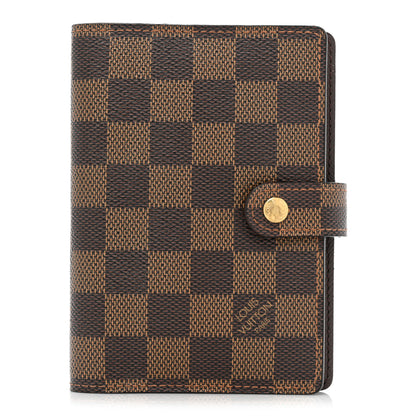 Louis Vuitton Damier Ebene Small Ring Agenda Cover 1 of 12