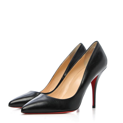 Christian Louboutin Kid Batignolles 100 Pumps 40.5 Black 3 of 7