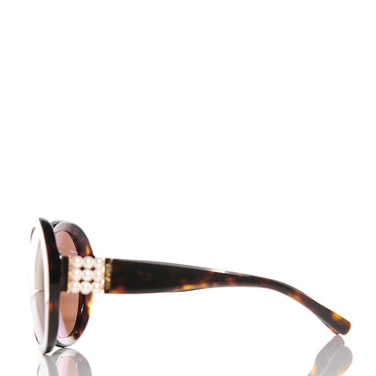 Chanel Perle Pearl Sunglasses 5159-H Tortise 2 of 9