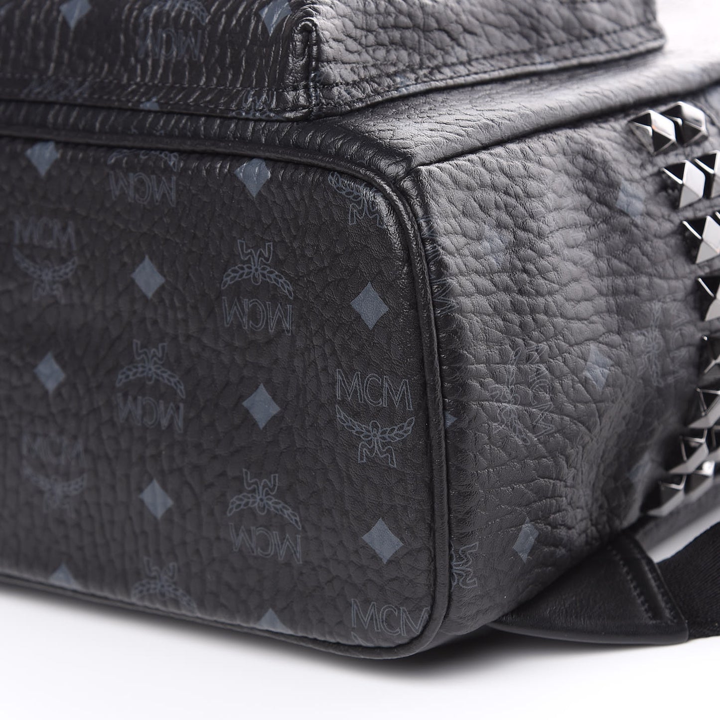 Visetos Small Side Stud Stark Backpack Black