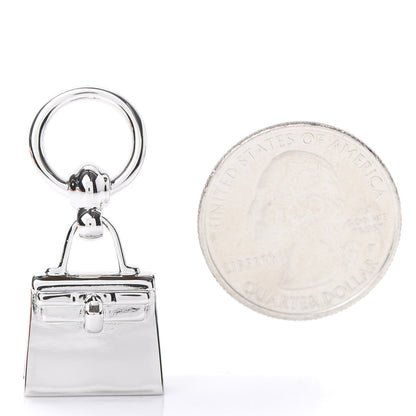 Hermes Palladium Mini Kelly Twilly Ring 2 of 4