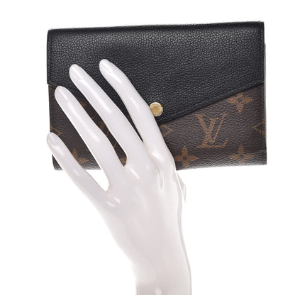 Louis Vuitton Monogram Pallas Compact Wallet Black 2 of 8