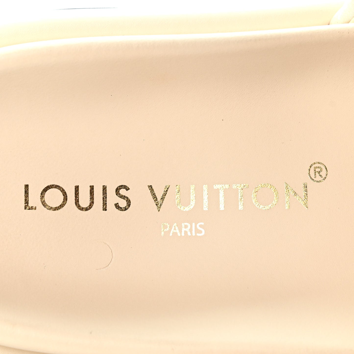 Nylon Monogram LV Pool Pillow Flat Comfort Mule 41 Dune Beige