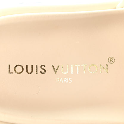 Louis Vuitton Nylon Monogram LV Pool Pillow Flat Comfort Mule 41 Dune Beige 8 of 10