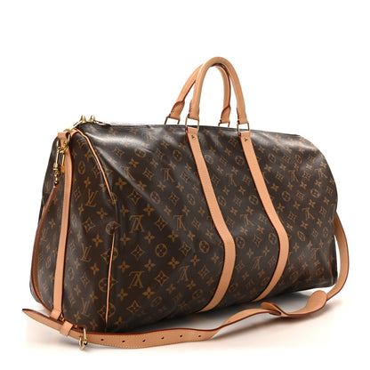 Louis Vuitton Monogram Keepall Bandouliere 55 2 of 11