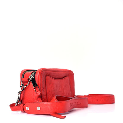 Marc Jacobs Supple Natural Grain Calfskin The Softshot 21 Geranium 2 of 4