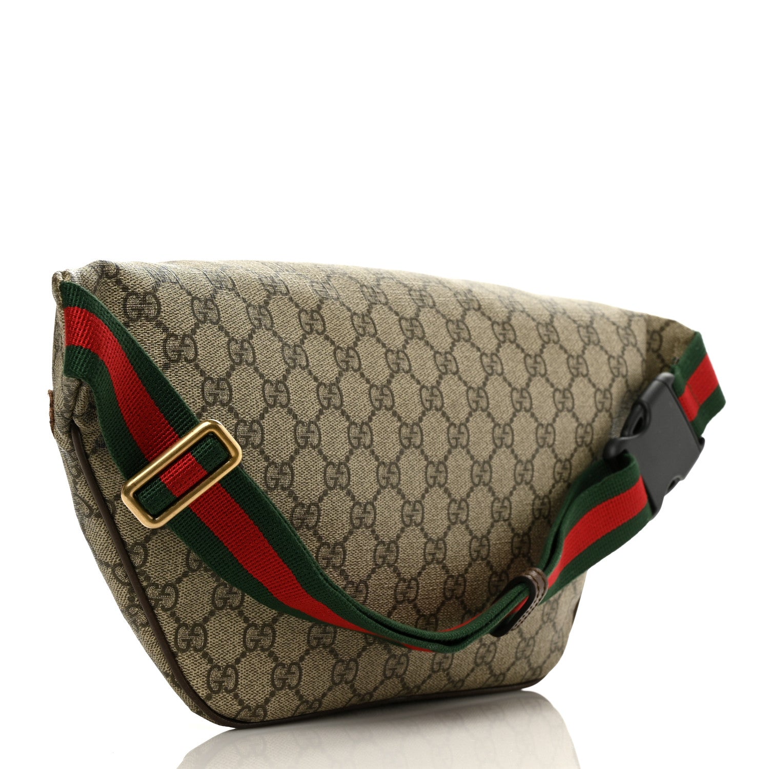 Gucci GG Supreme Monogram Courrier Belt Bag Beige New Acero 3 of 10