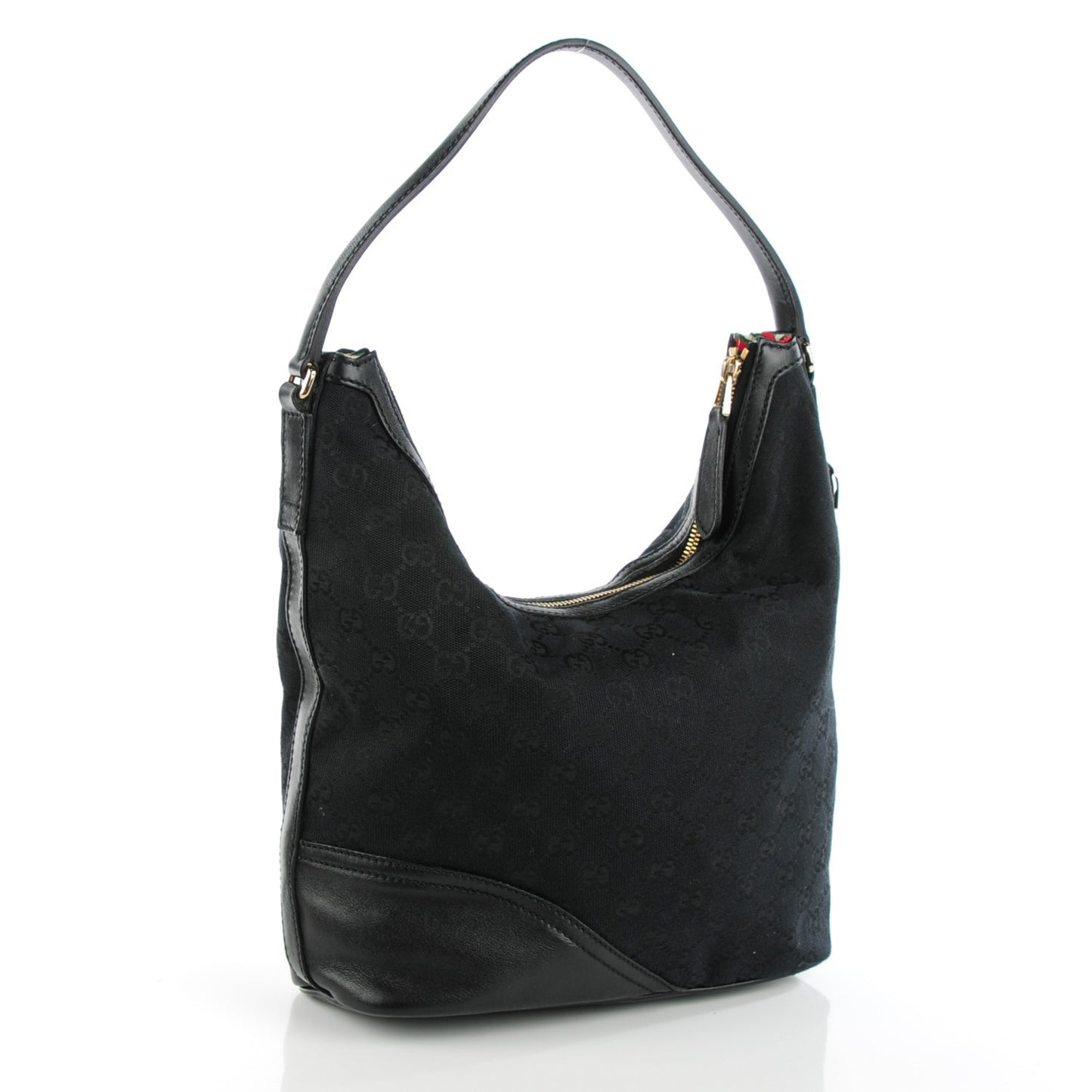 Monogram New Britt Shoulder Bag Black