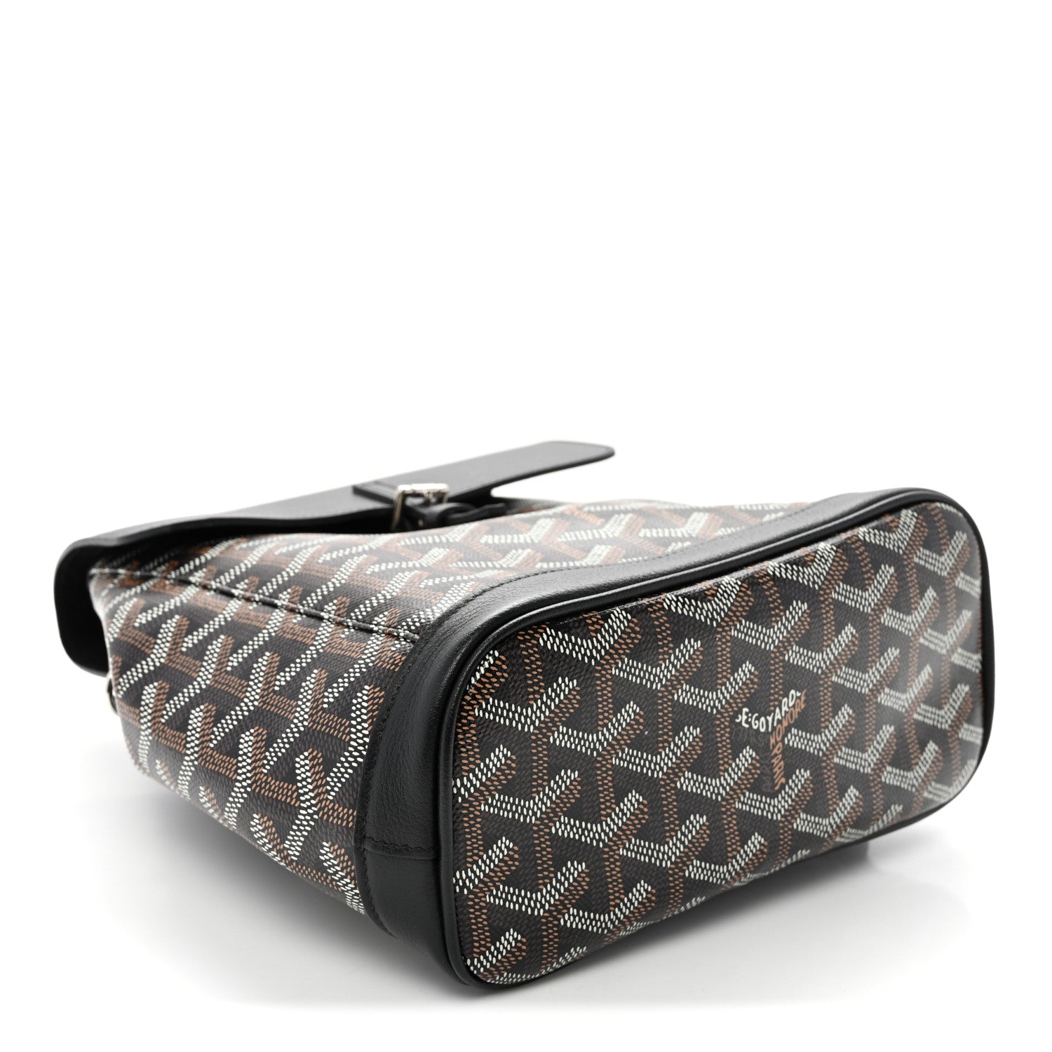 Goyard Goyardine Calfskin Mini Alpin Backpack Black 4 of 9