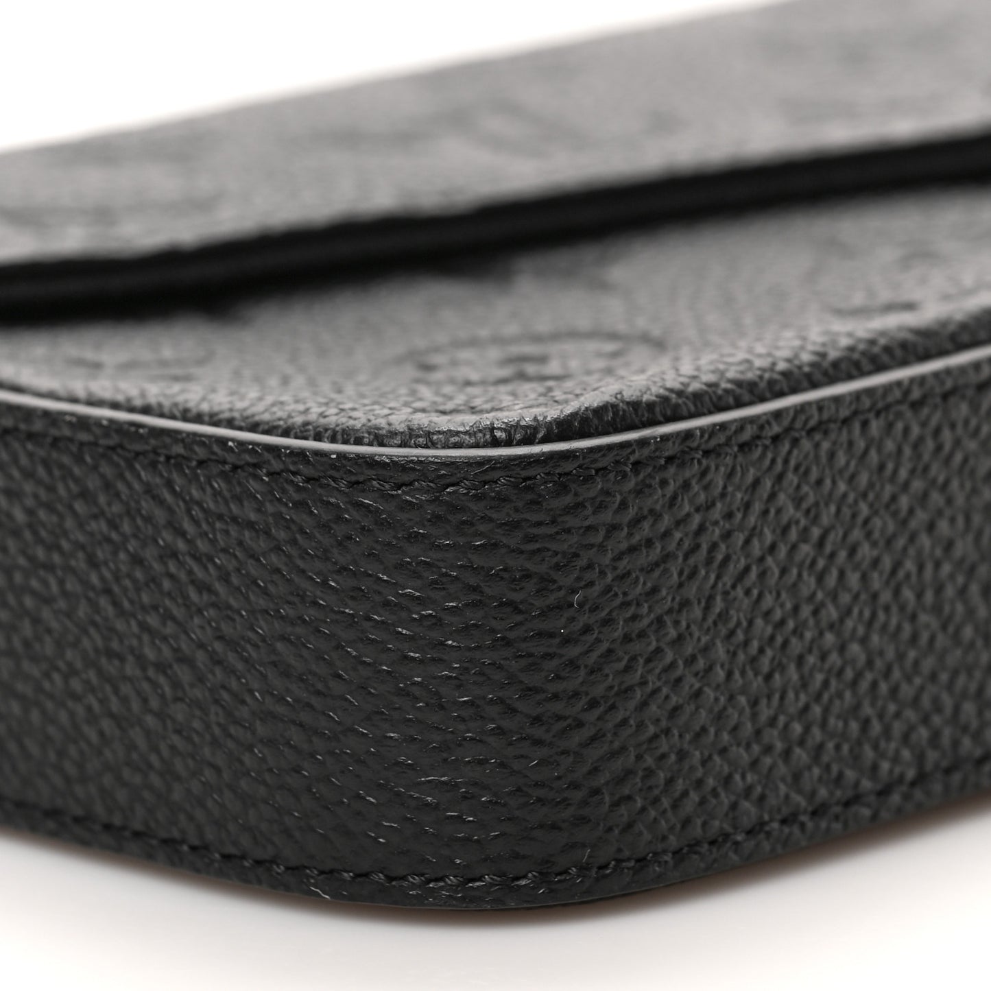 Empreinte Pochette Felicie Chain Wallet Black