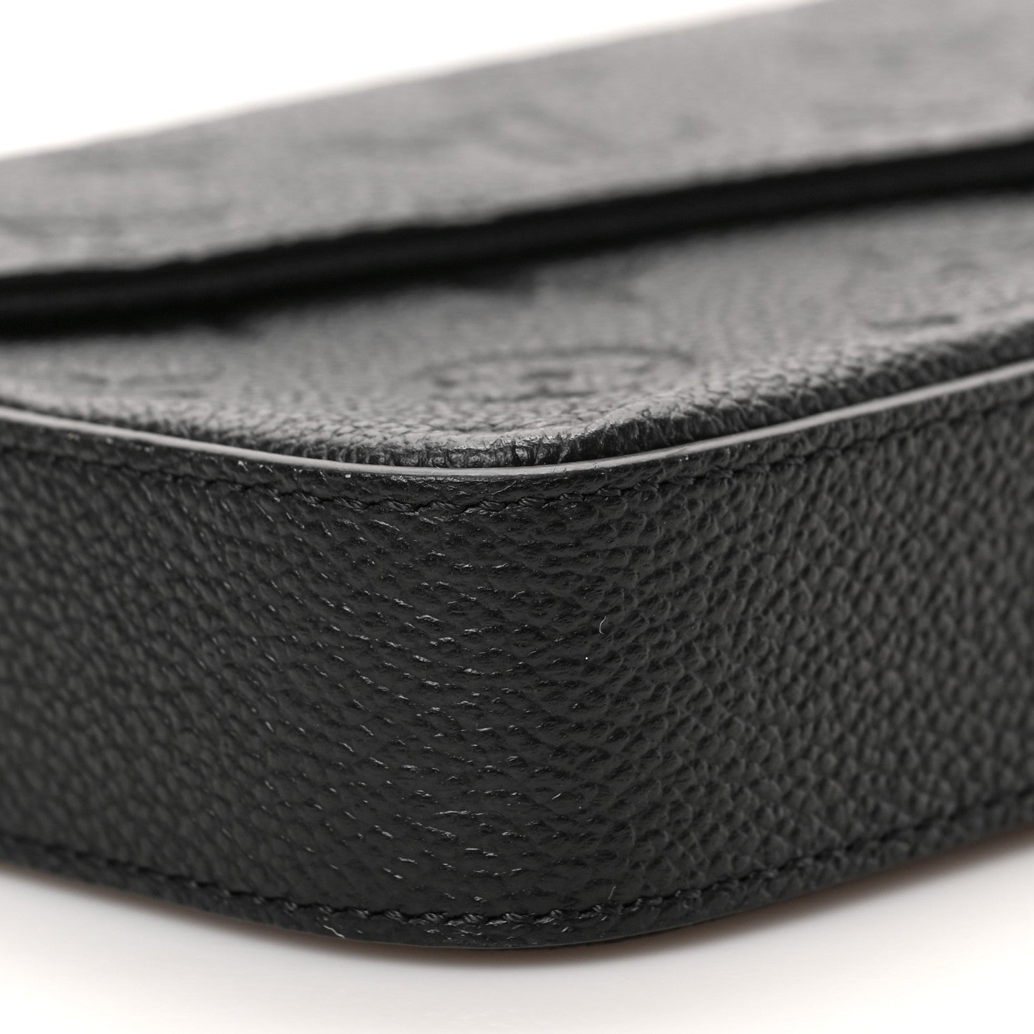 Louis Vuitton Empreinte Pochette Felicie Chain Wallet Black 8 of 9
