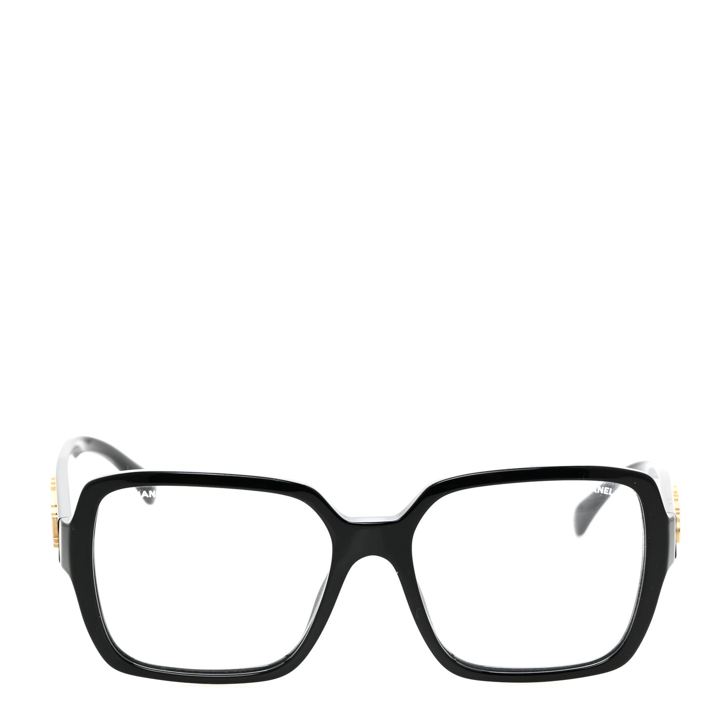 Acetate Square Eyeglasses 5408 Black
