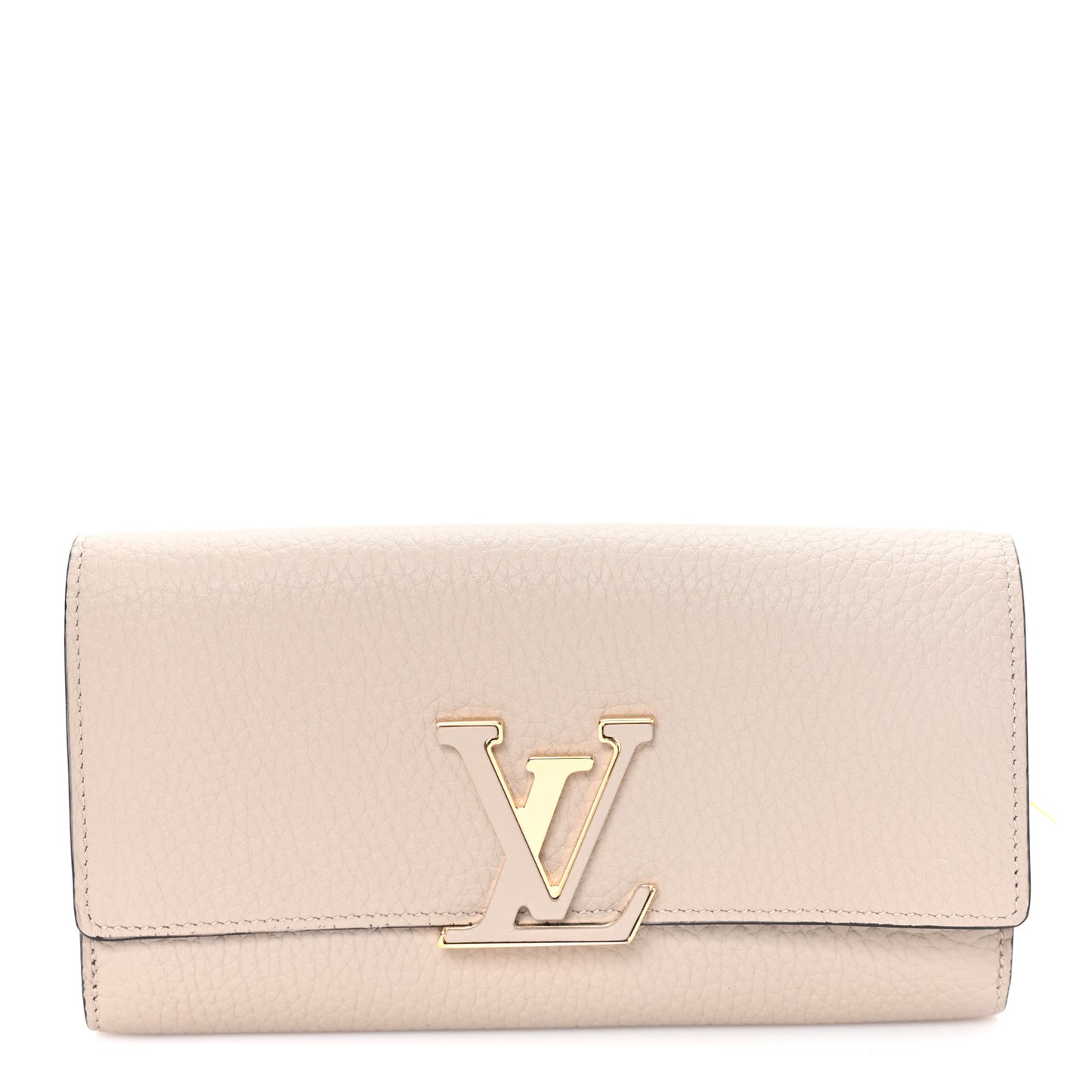 Taurillon Capucines Wallet Galet