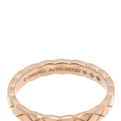 Chanel 18K Beige Gold Mini Coco Crush Ring 56 7.5 4 of 5