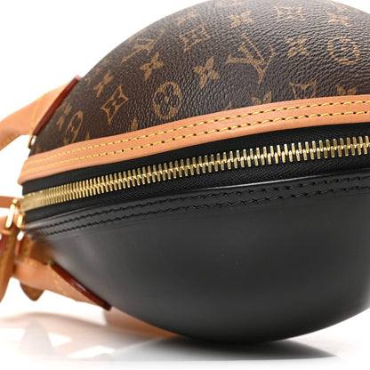 Louis Vuitton Monogram Egg Bag Black 7 of 8
