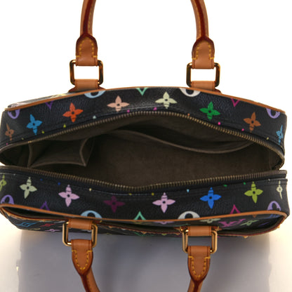 Louis Vuitton Monogram Multicolor Trouville Black 4 of 9