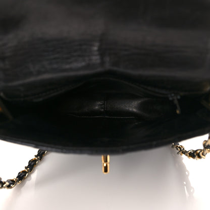 Chanel Lambskin Quilted Flap Crossbody Black 5 of 12