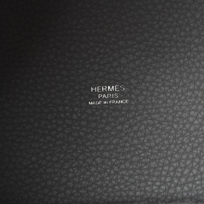 Hermes Taurillon Clemence Picotin Lock 18 PM Gris Mouette Bleu Agate 6 of 7