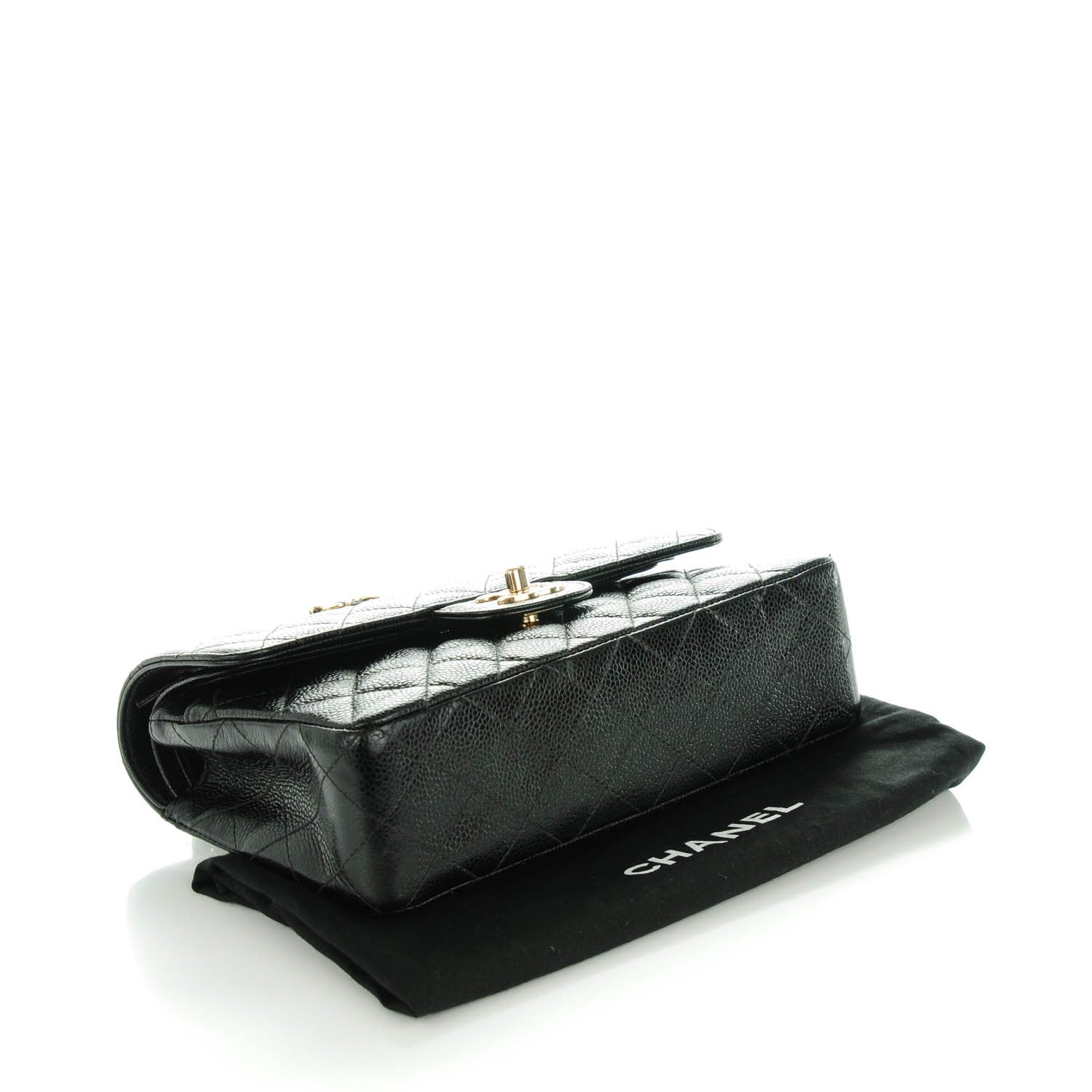 Chanel Caviar Quilted Small Double Flap Black 4 of 8