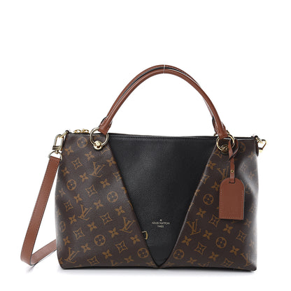 Louis Vuitton Monogram V Tote MM Black 1 of 8