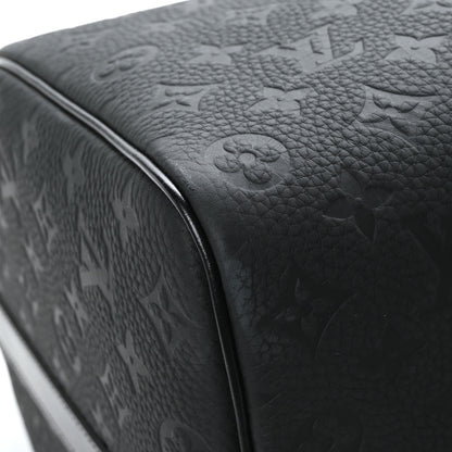 Louis Vuitton Taurillon Monogram Keepall Bandouliere 50 Black 7 of 10