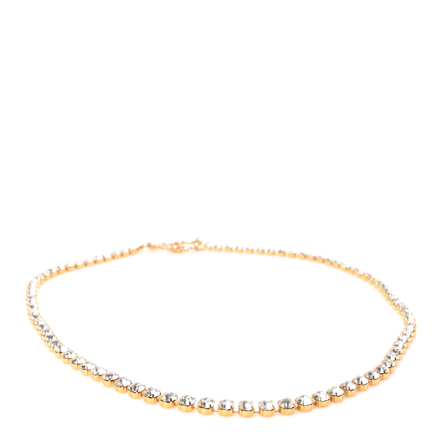 Chanel Crystal CC Belt Gold 2 of 4