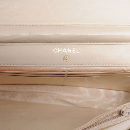 Chanel Caviar Wallet on Chain WOC Beige 5 of 7