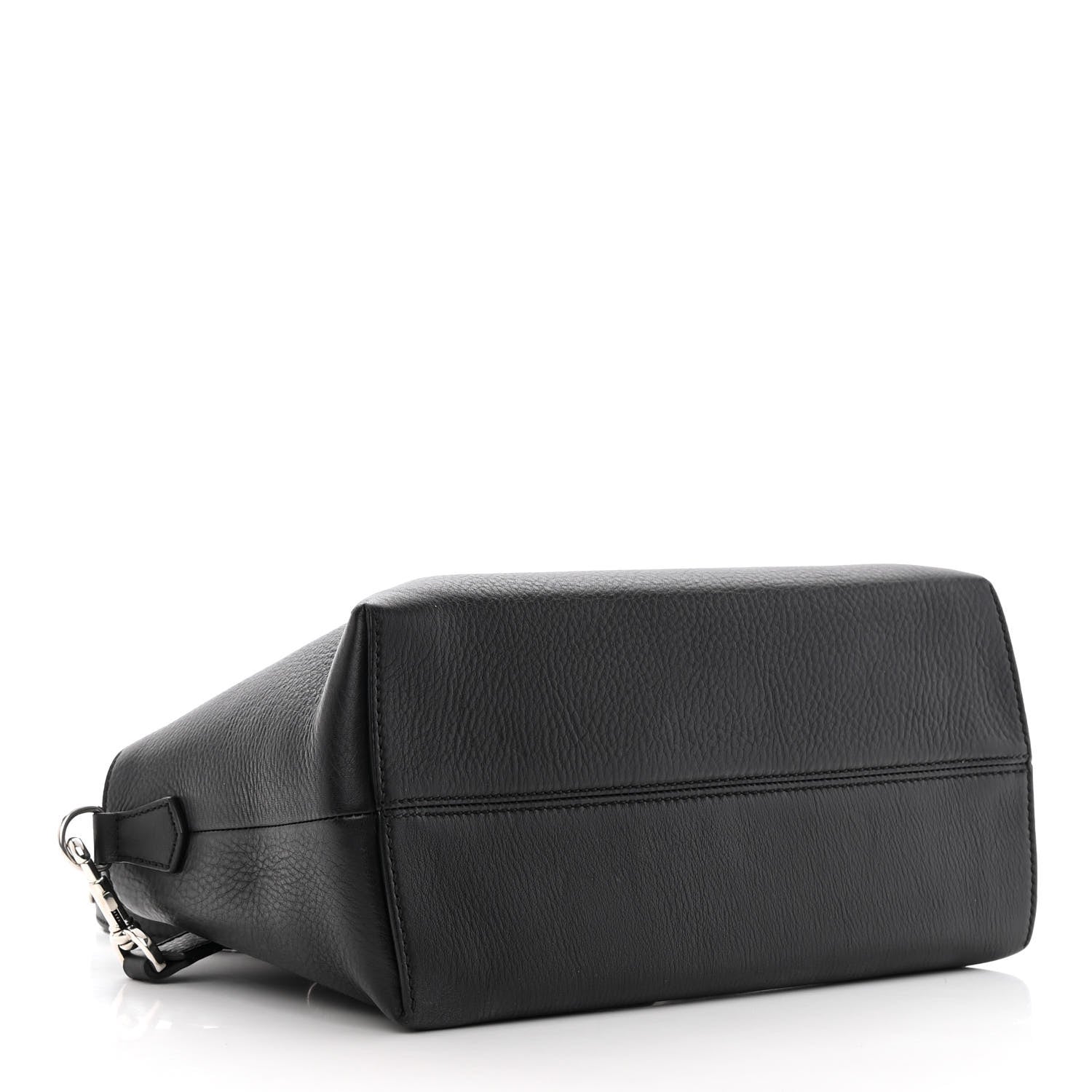 Fendi Vitello Dolce Medium By The Way Boston Bag Black 4 of 11