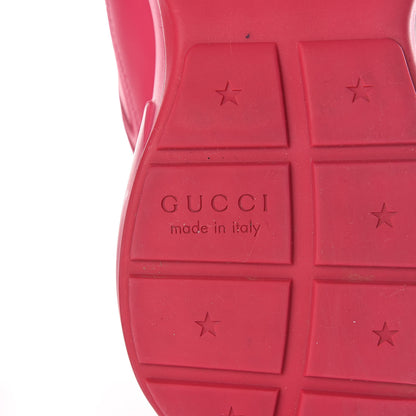 Gucci Calfskin Logo Mens Rhyton Sneakers 7 Box Pink 9 of 12