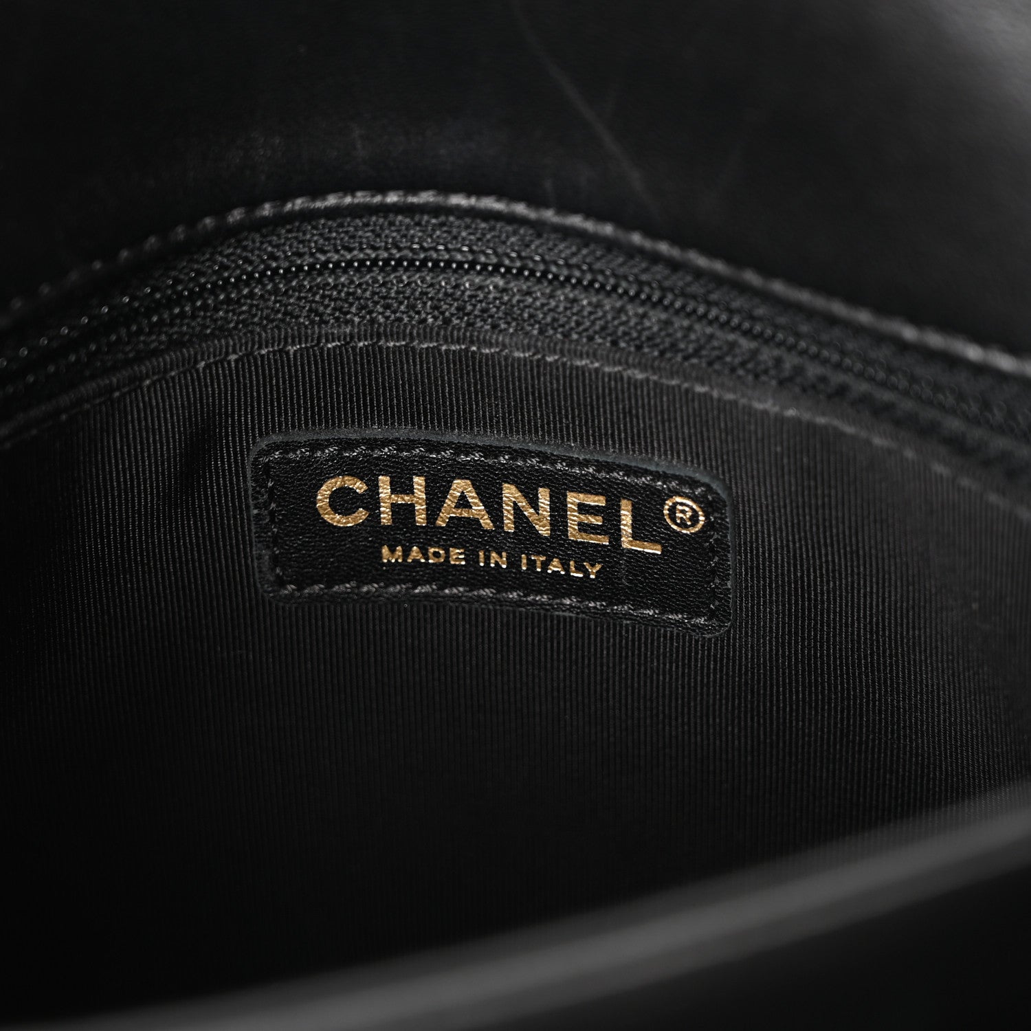 Chanel Lambskin Quilted Large CC Unchained Crossbody Black 10 of 19