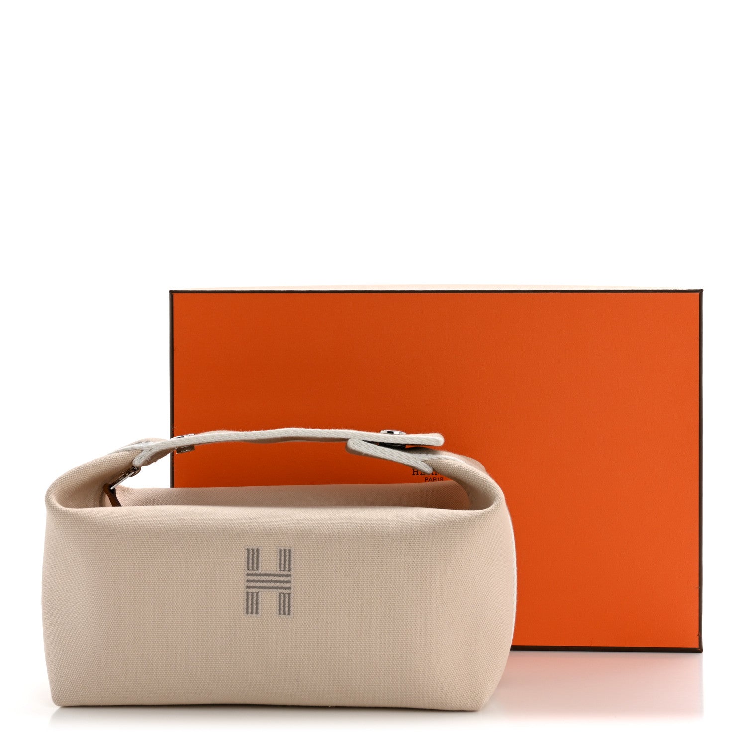 Hermes Canvas Small Bride-A-Brac Pouch Natural 8 of 8