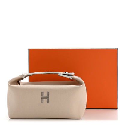 Hermes Canvas Small Bride-A-Brac Pouch Natural 8 of 8