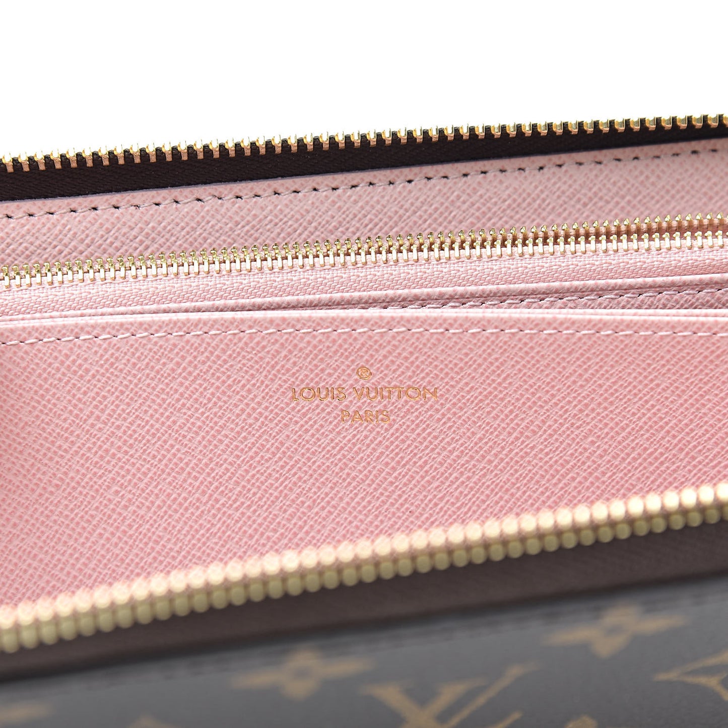 Monogram Zippy Wallet Rose Ballerine