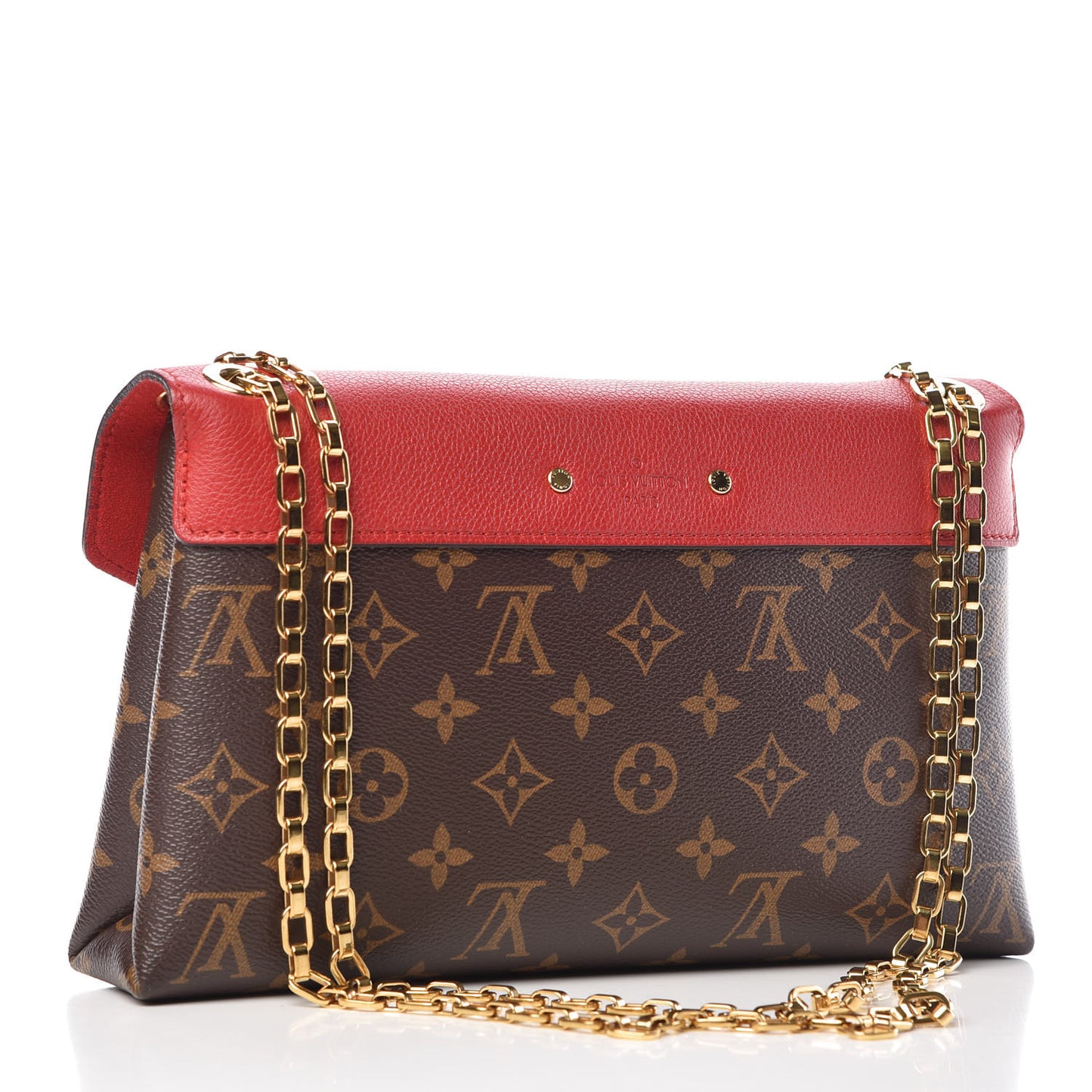 Monogram Pallas Chain Cherry