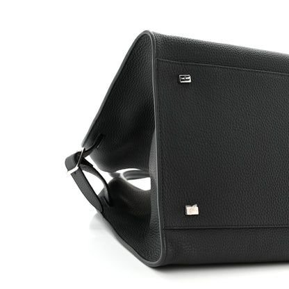 The Row Matte Grained Calfskin Soft Margaux 15 Black 8 of 9