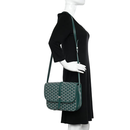 Goyard Goyardine Belvedere II MM Messenger Bag Green 2 of 10