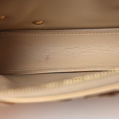 Louis Vuitton Vernis Lexington Fleurs Pochette Beige 7 of 8