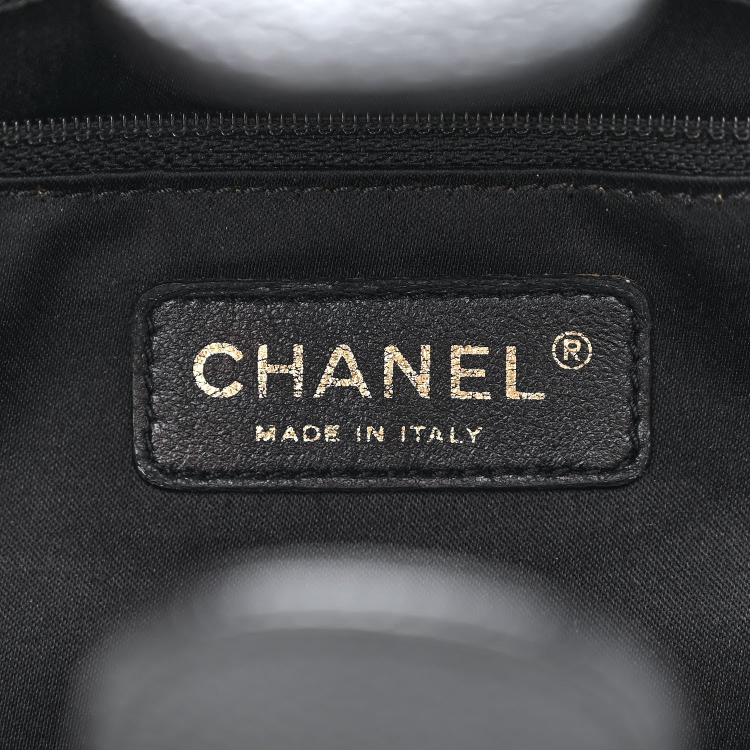 Chanel Caviar Quilted Petit Shopping Tote PST Black 6 of 16